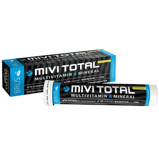 Mivitotal Multivitamin & Mineral 15 brustabletter