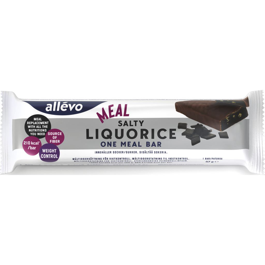 Allévo One Meal Bar Salt Lakrits 1 st
