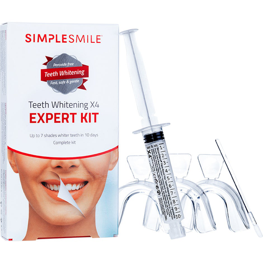 SIMPLESMILE Teeth Whitening X4 Expert Kit, 10 ml SimpleSmile Tandblekning