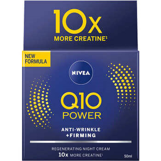 NIVEA Q10 plus anti wrinkle moisturizing night creme 50 ml