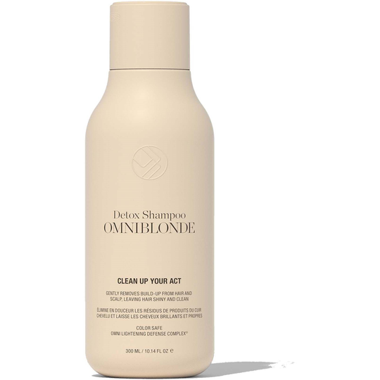 OMNIBLONDE Clean Up Your Act Detox Shampoo 300 ml