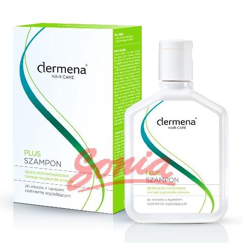 DERMENA Hårvård Plus Shampoo 200ml hämma håravfall