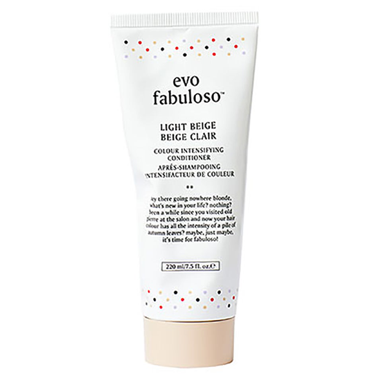 evo Fabuloso Conditioner Light Beige | Färgbalsam Beige | Fri frakt