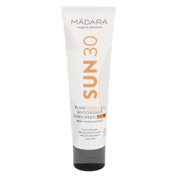 Madara Plant Stem Cell Antioxidant Sunscreen SPF30 100ml - Kropp