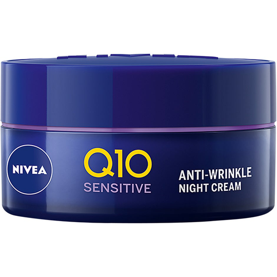 Q10 Plus Power Anti-Wrinkle Sensitive Night, 50 ml Nivea Ansiktskräm