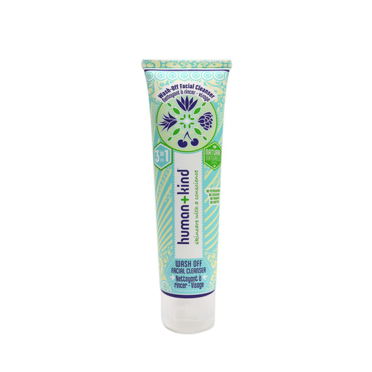 Human+Kind Wash+Off Facial Cleanser 100 ml