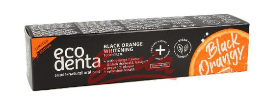 ECODENTA whitening toothpaste 100ml Black Orangy