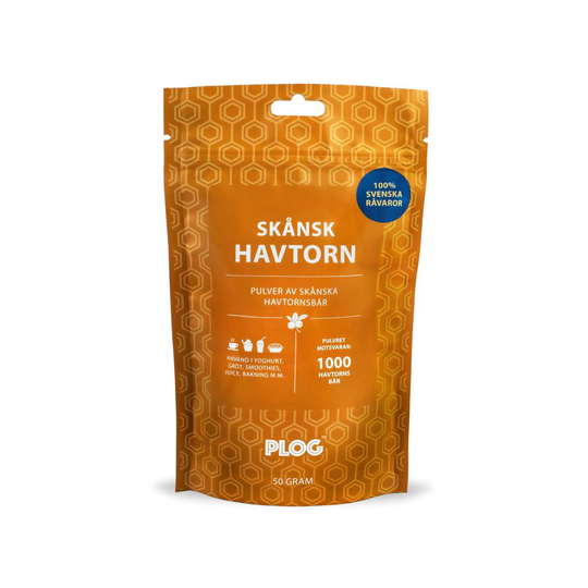 PLOG Skånsk Havtorn Pulver 50 g