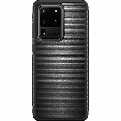 Samsung Galaxy S20 Ultra Svart Skal Brushed Metal
