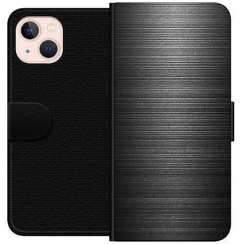 iPhone 13 Plånboksfodral Brushed Metal