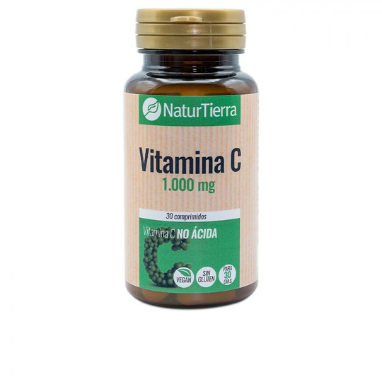 Kosttillskott Naturtierra C-vitamin (30 uds)