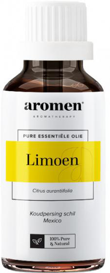 eterisk olja kallpressad lime 10 ml transparent