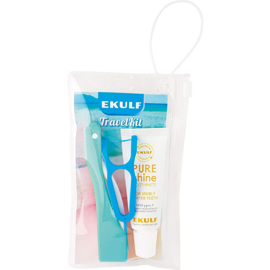 EKULF Travelkit Resetandborste & Tandkräm