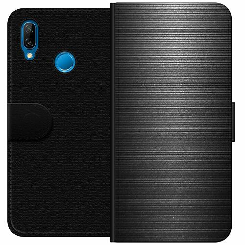 Huawei P20 lite Plånboksfodral Brushed Metal