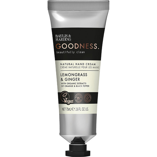 Goodness Lemongrass & Ginger Hand Cream, 75 ml Baylis & Harding Handkräm