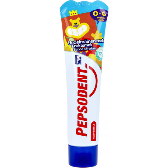 Pepsodent Tandkräm Kids 0-6 år 50 ml - Olika smaker