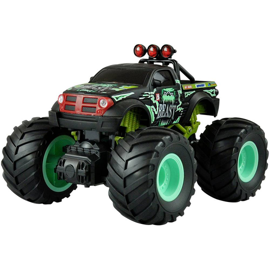 Amewi Grön Borst motor 1:18 RC modellbil Elektrisk Monstertruck Bakhjulsdrift (2WD) RtR 2,4 GHz