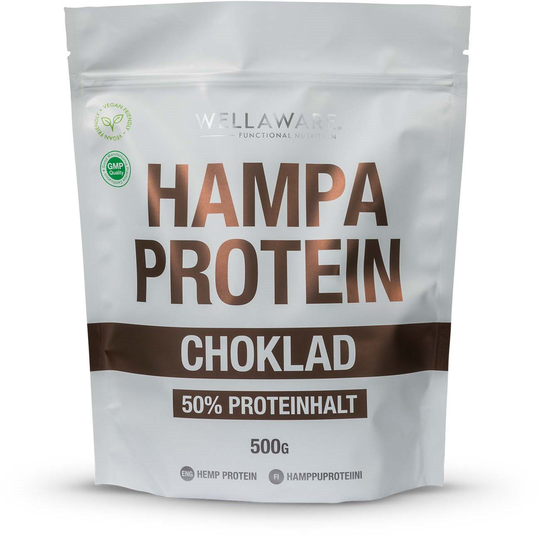 WellAware Hampaprotein Choklad 500 g