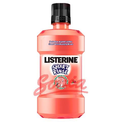 Listerine Smart Rinse Mouthwash mouth for children 6+ Mild Berry 250ml