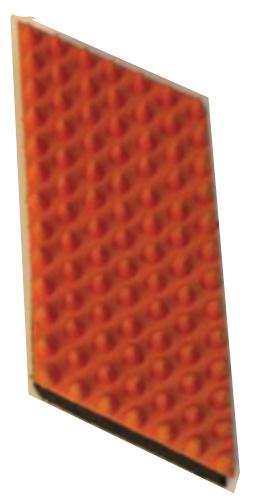husdjur borste gummi orange