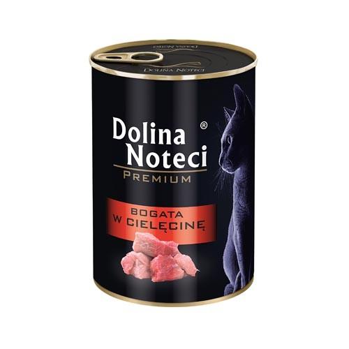 Dolina anteckning för katt rik på kalvkött 400g