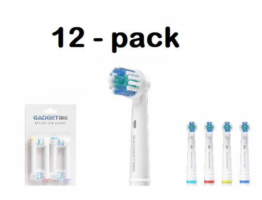 12-Pack Tandborsthuvuden Oral-B kompatibla
