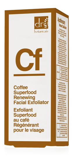 Coffee Superfood Renewing Facial Exfoliator - Travel Size - Dr Botanicals - Peeling