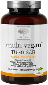 New Nordic multi vegan tuggisar 120 st