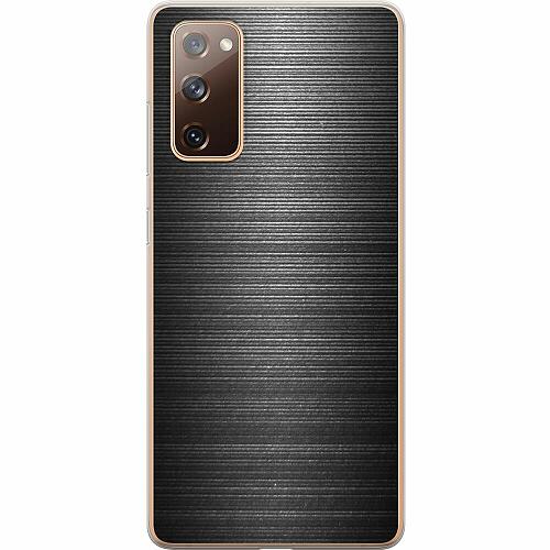 Samsung Galaxy S20 FE Genomskinligt Skal Brushed Metal
