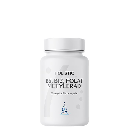 B6 B12 Folat Metylerad, 60 kapslar