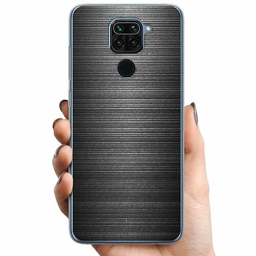 Xiaomi Redmi Note 9 TPU Mobilskal Brushed Metal