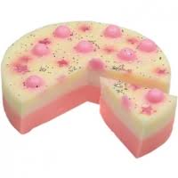 Bomb Cosmetics, Sweet Star Surprise Soap Cake Slice 1 tårtbit