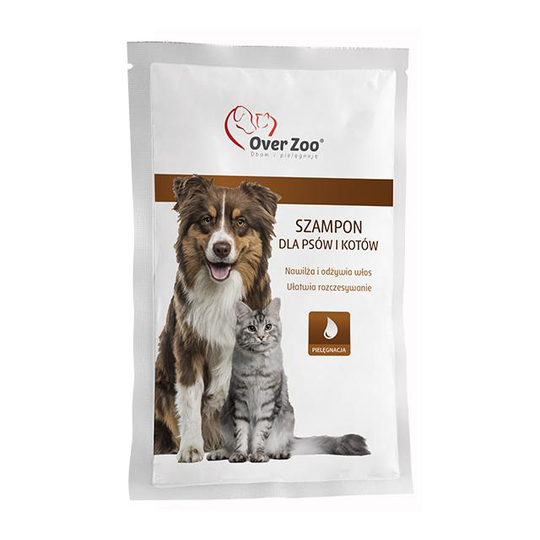 OVERZOO Shampoo for dogs and cats in a sachet 20 ml