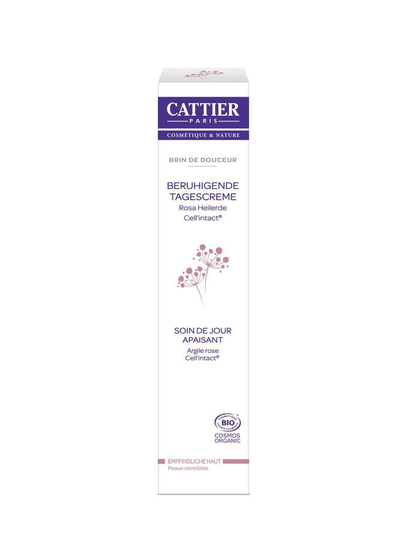 Cattier Soothing Day Cream Brin de douceur, 50ml