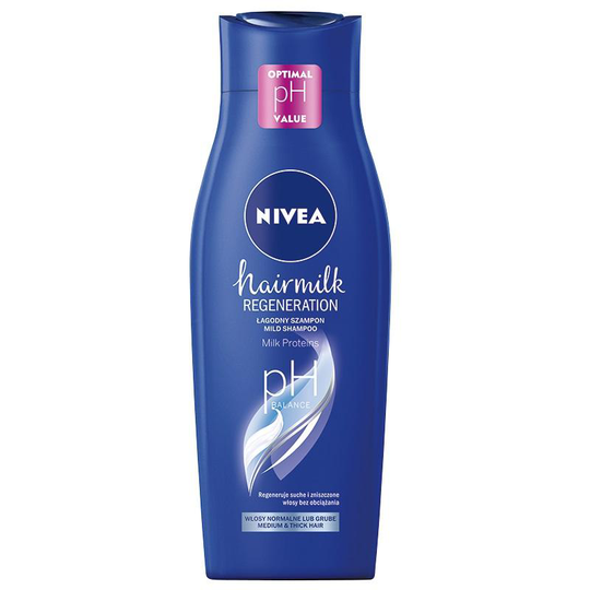 NIVEA Hair Milk Milk Shampoo för normalt hår, torrt och skadade 400ml