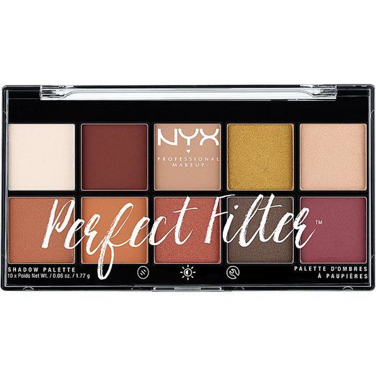 Perfect Filter Shadow Palette, NYX Professional Makeup Ögonskuggspalett