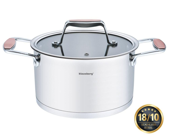 Pot 3.5l / 20cm Klausberg Premium 18/10 KB-7227