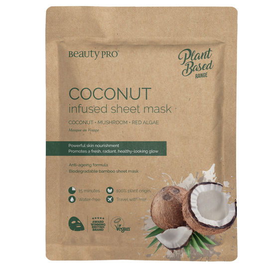Beauty PRO Plant Based Coconut Infused Sheet Mask