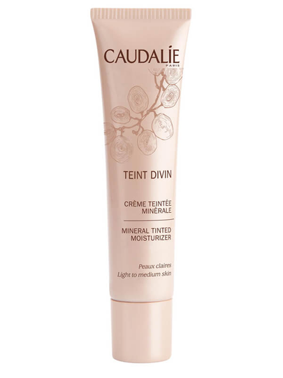 Caudalie Teint Divin Mineral Tinted Moisturizer Light To Medium Skin