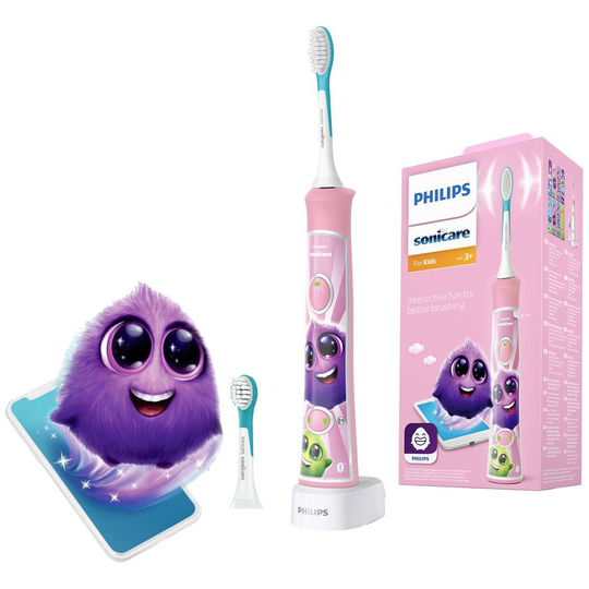 Philips Sonicare For Kids Connected HX6352/42 Eltandborste barn Rosa