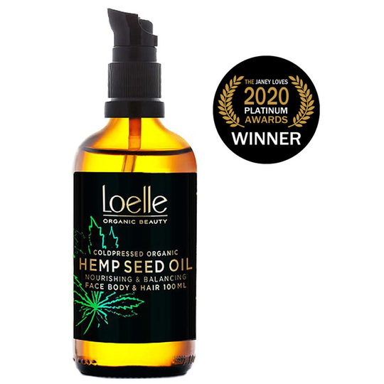 Hemp Seed Oil, 100 ml Loelle Ansiktsolja
