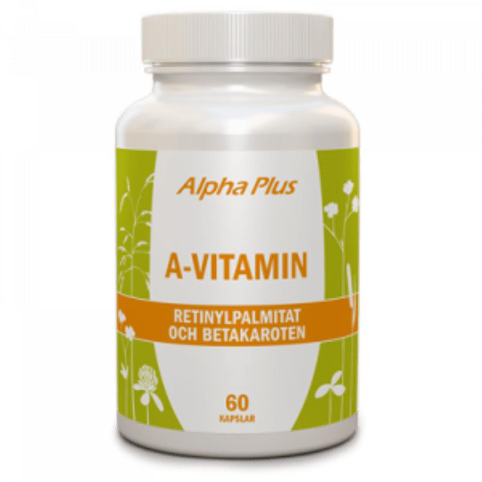 A-vitamin 60 kapslar Alpha Plus