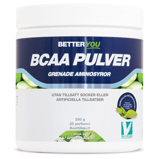 Better You Naturligt BCAA Pulver Äpple & Fläder 250 g