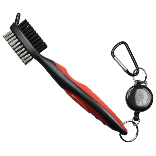 Dagens Golf Club Brush Golf Pole Putter Dubbelsidig Groove Cleaner Cleaning Brushes för utomhus övning Sport Decoration Australien