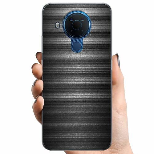 Nokia 5.4 TPU Mobilskal Brushed Metal