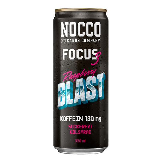 Nocco Focus 3 Raspberry Blast