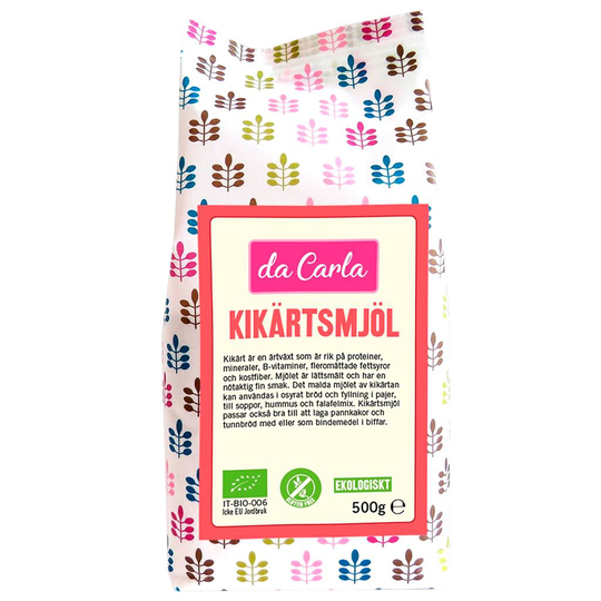 Da Carla Ekologiskt Kikärtsmjöl 500 g