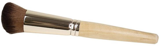 foundation borste dam 15 cm vegan/syntet naturlig
