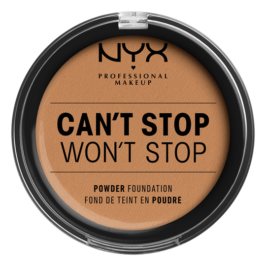 NYX Professional Makeup Cant Stop Wont Stop Powder Foundation 14 Golden Honey
