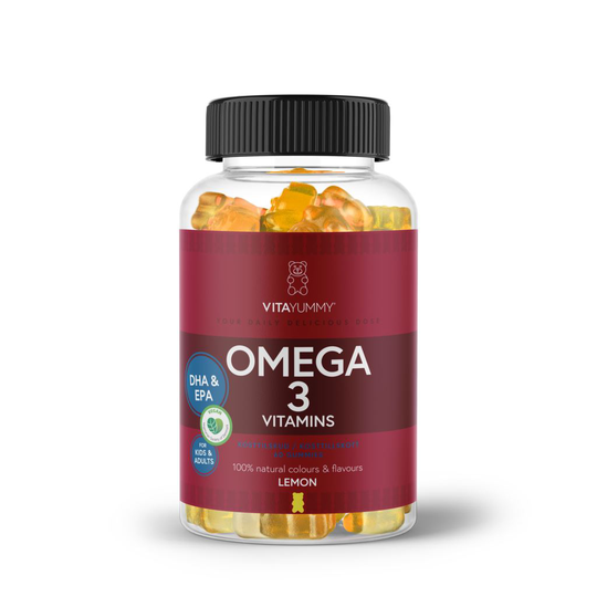 VitaYummy Omega 3 Vitamins 60 tuggtabletter